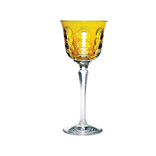 christofle Amber Crystal Wine Glass