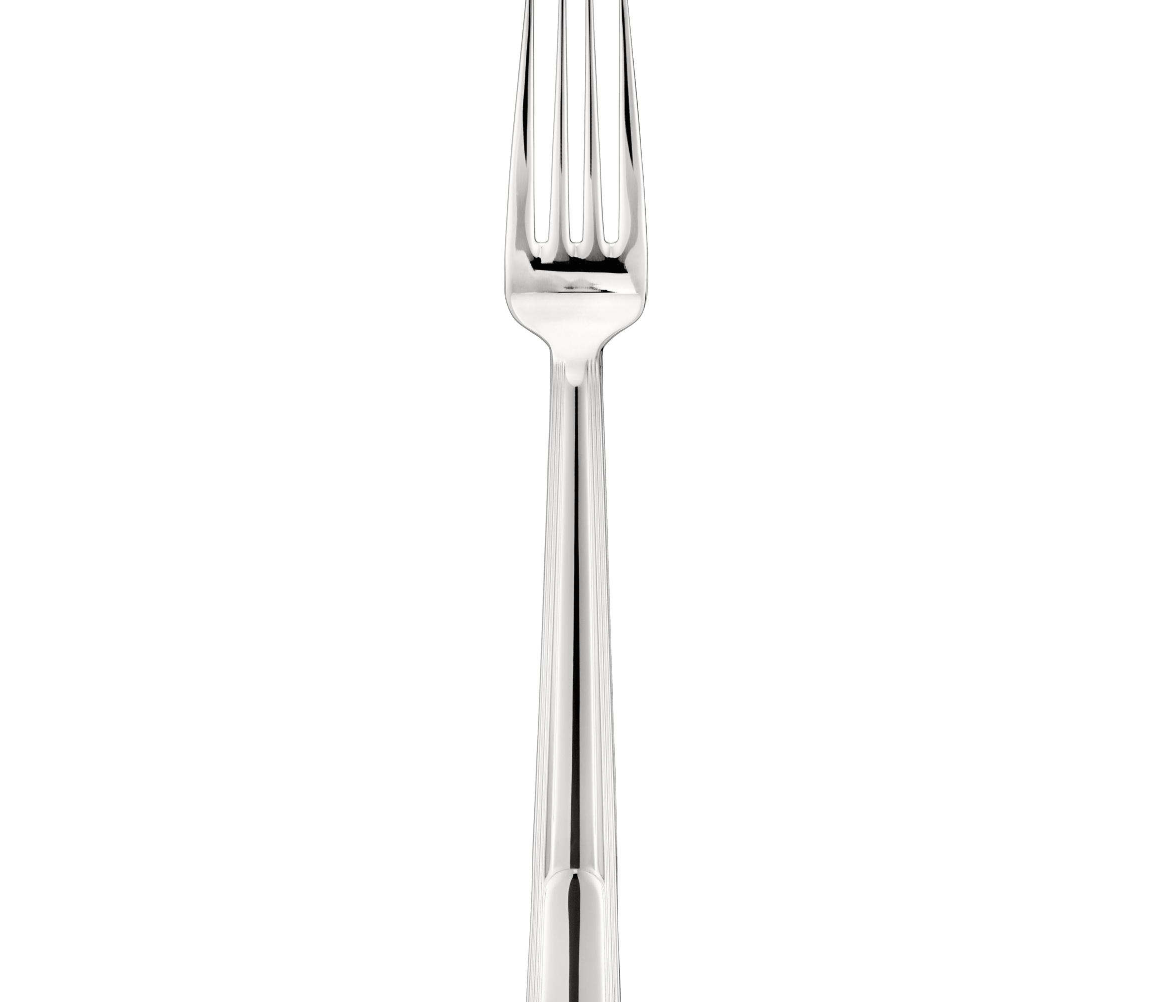 christofle Fourchette à servir en acier