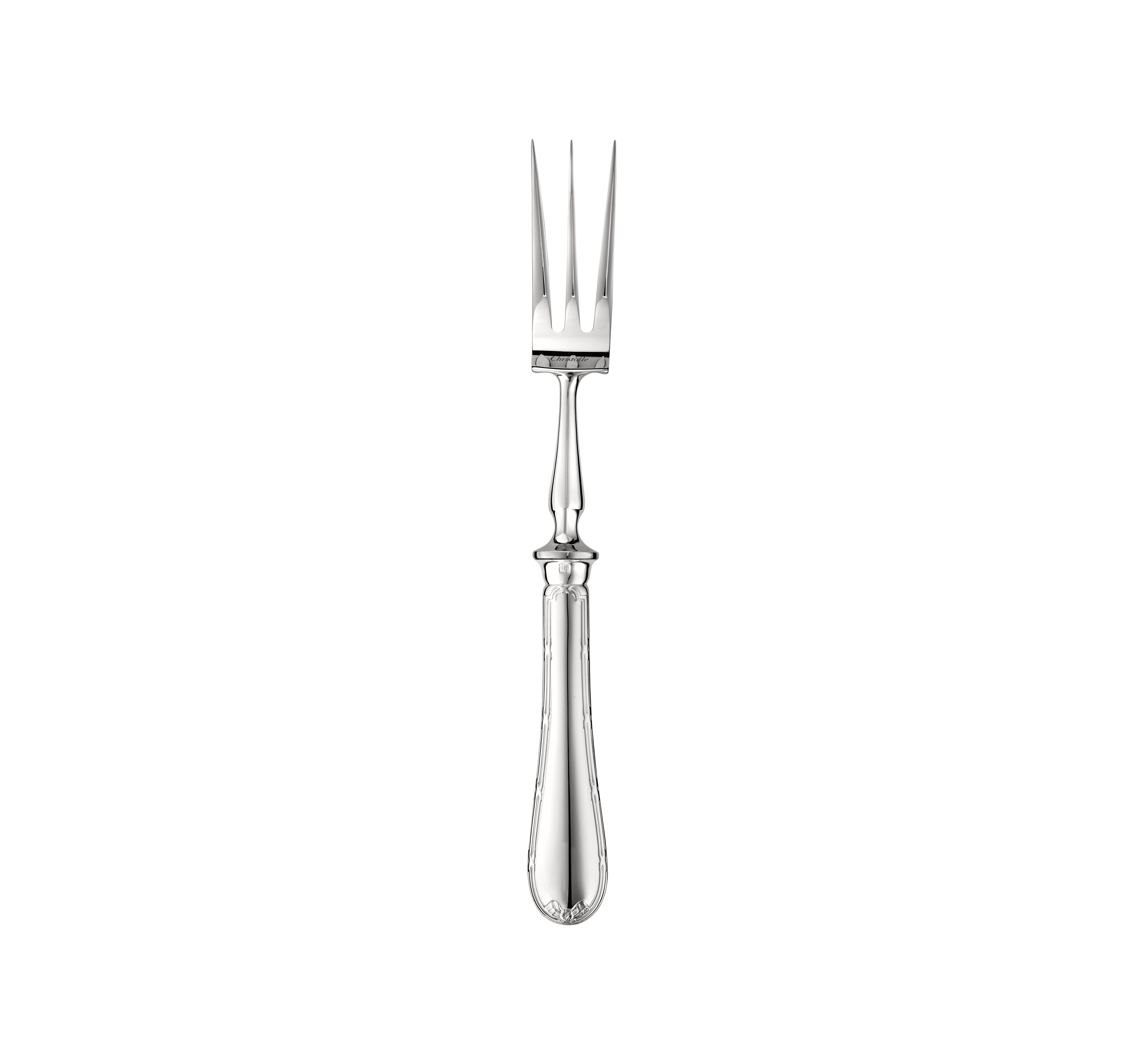 christofle Silver-Plated Carving Fork