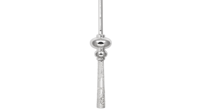 christofle Cuillère à miel en métal argenté