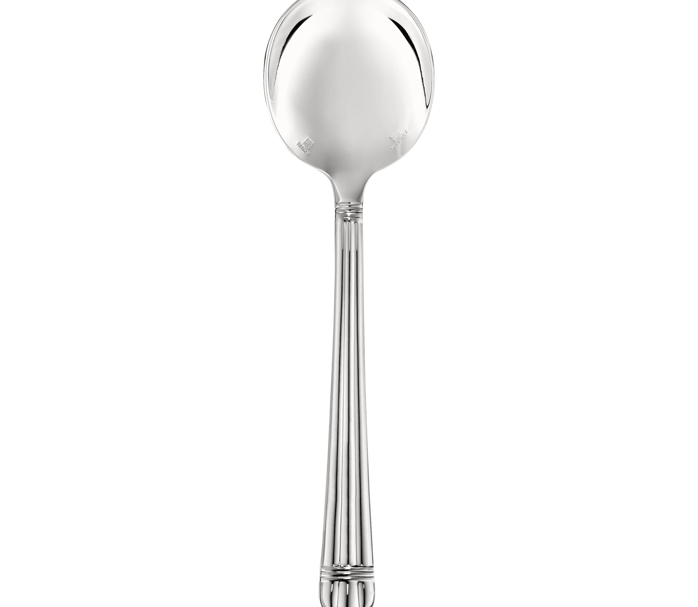 christofle Silver-Plated Cream Soup Spoon 