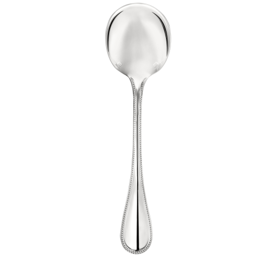 christofle Cuillère à consommé en métal argenté