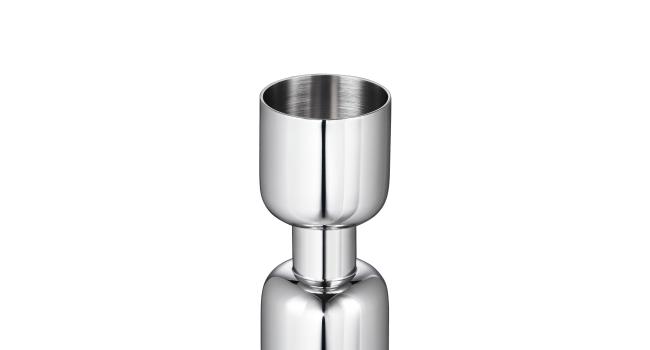 christofle Jigger/Verre doseur en acier