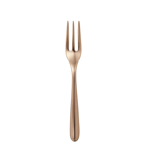 christofle Fourchette à poisson en acier - coloris cuivre