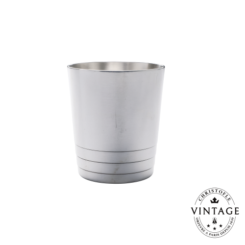christofle Vintage Silvered Baby Cup