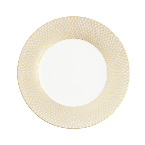 christofle Porcelain Underplate Gold Finish