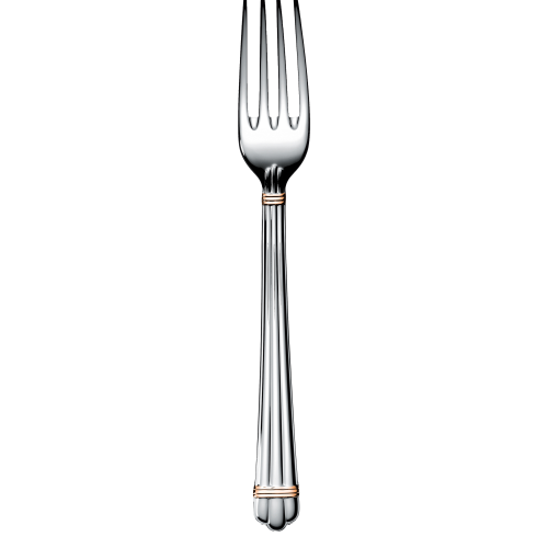 Silver plated standard dinner fork Aria
