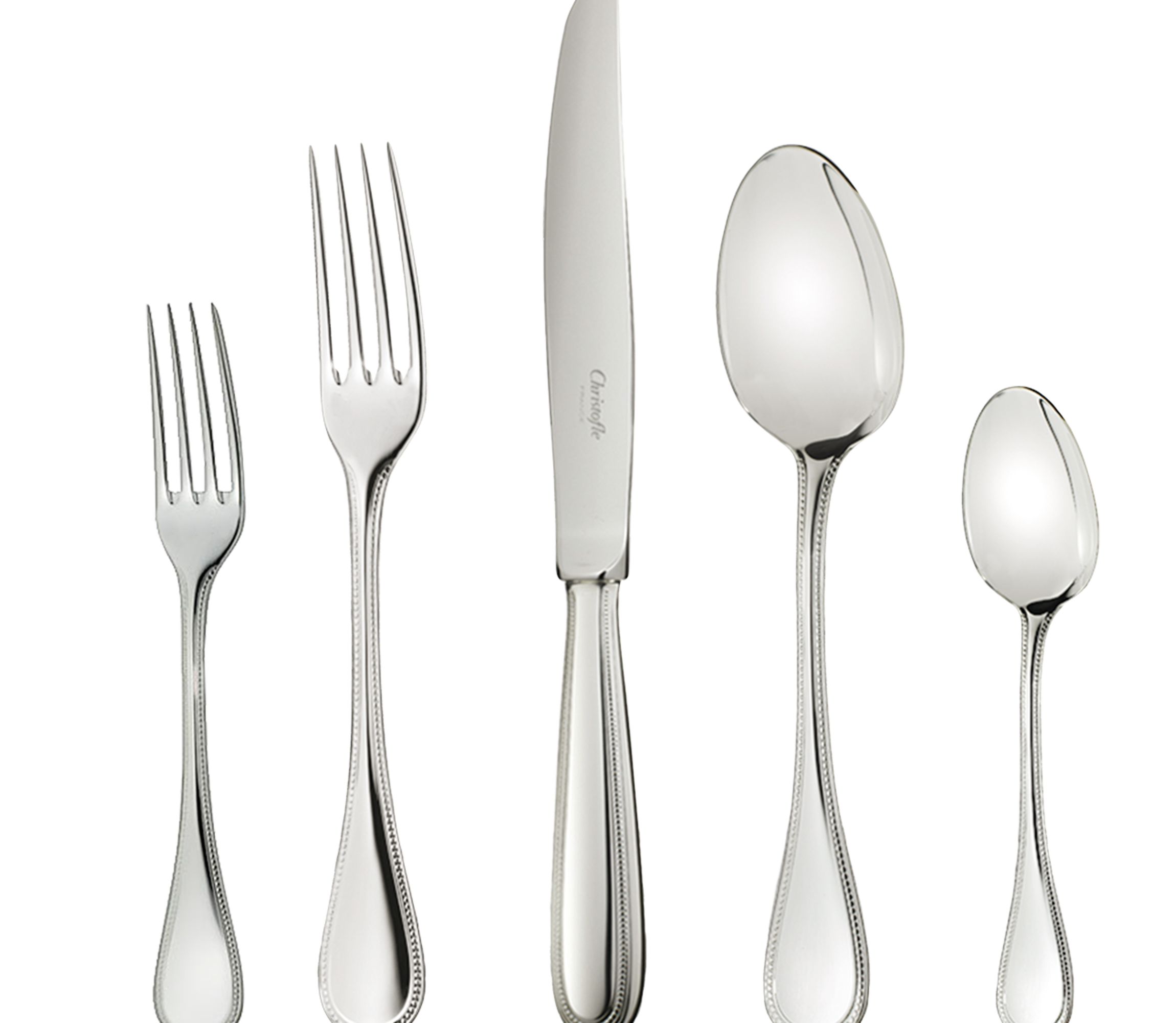 christofle ensemble individuel (5 pièces) en acier 2