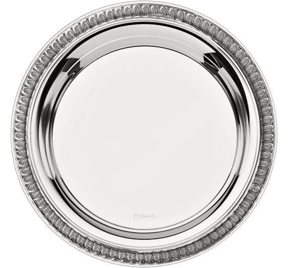 christofle carafe tray malmaison  silver plated 0