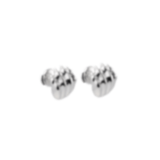 christofle sterling-silver stud earrings rhodium-plated 1