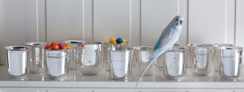 Sterling Silver Baby Cups
