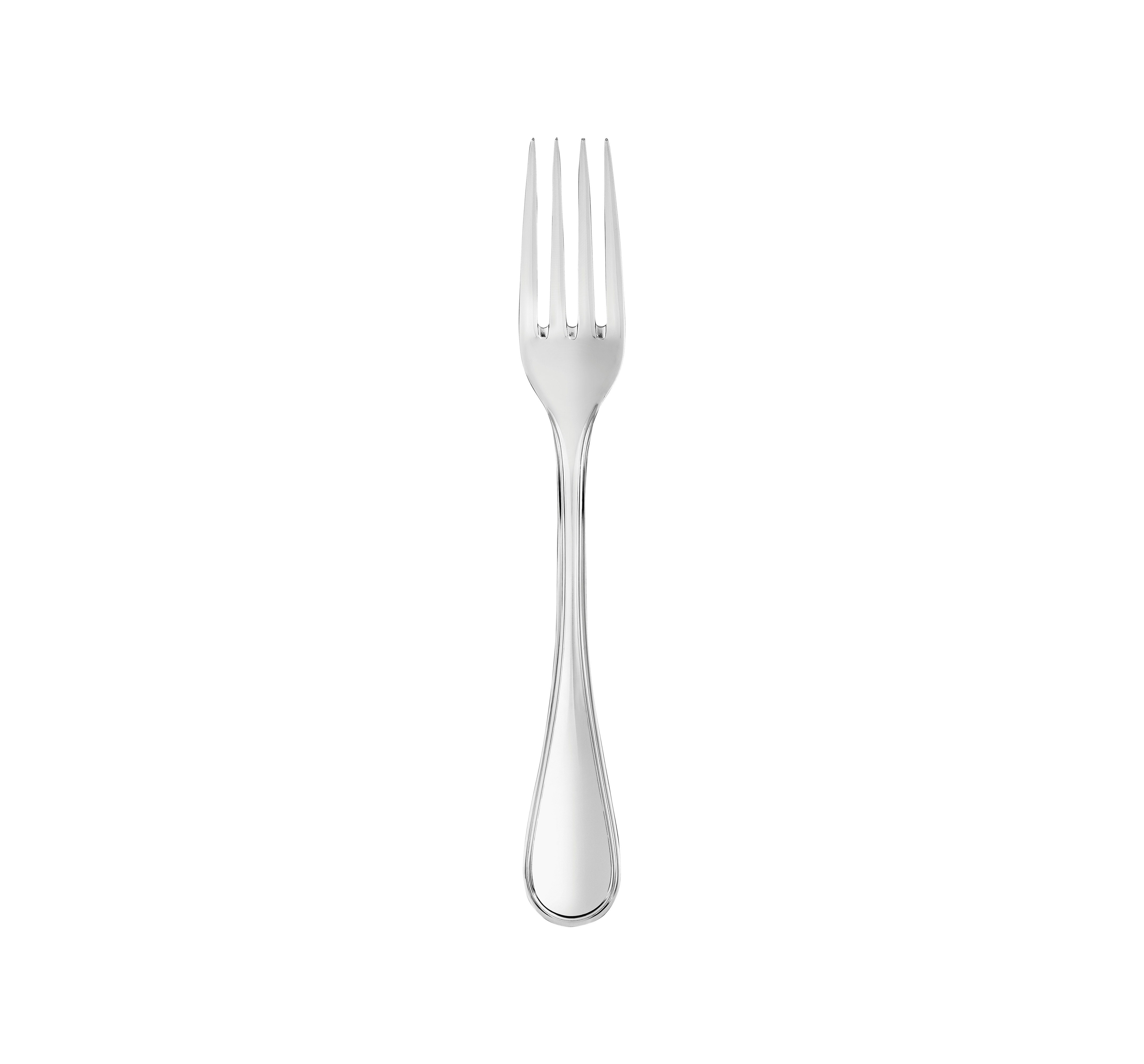 christofle stainless steel dessert fork 1