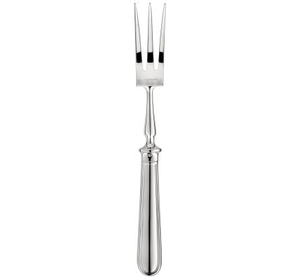 christofle carving fork albi  silver plated 1