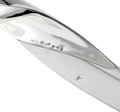 christofle sterling silver champagne saber - elliott barnes 2