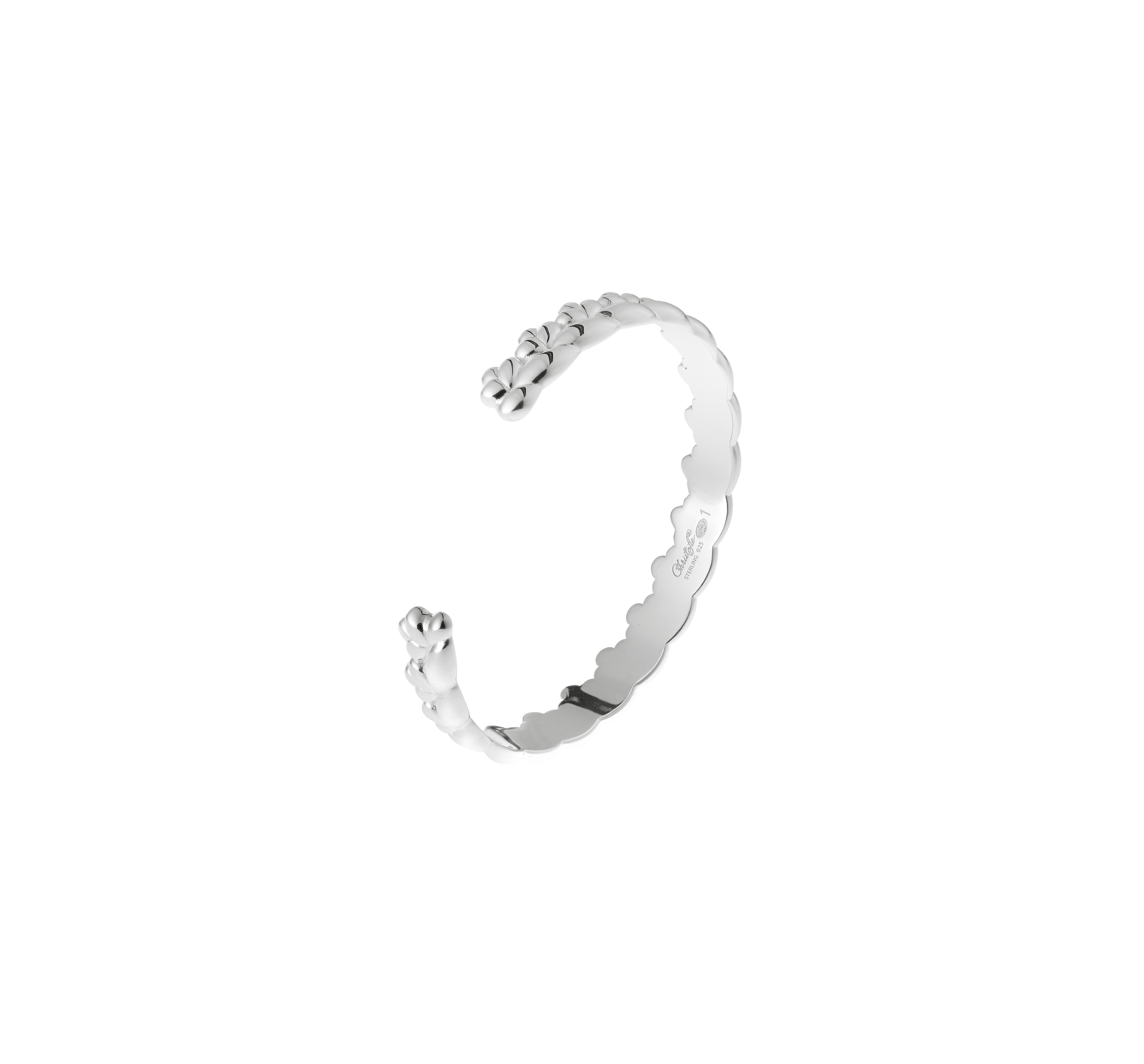 christofle bracelet jonc fin en argent massif 4