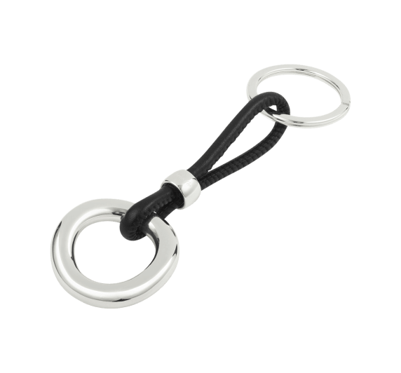 christofle silver-plated key ring 1