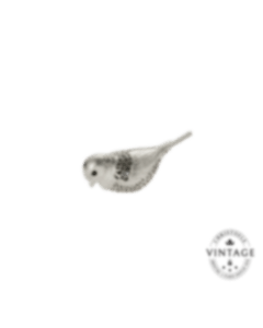 christofle Vintage Silvered Little Sparrow