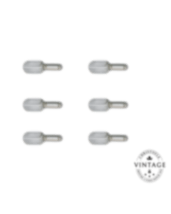 christofle ensemble de 6 porte-couteaux argentés - vintage 1