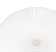 christofle porcelain dessert/luncheon/salad plate platinum finish 1