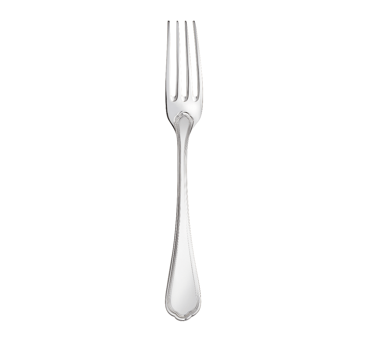 christofle silver-plated dinner fork 3