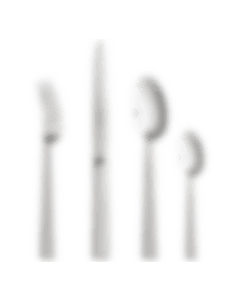 christofle 24-piece stainless steel flatware set with chest 1
