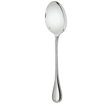 christofle serving spoon rubans  silver plated 1