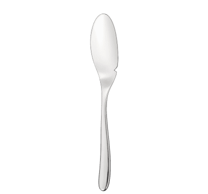 christofle stainless steel fish knife / sauce spoon 3
