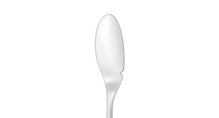 christofle stainless steel fish knife / sauce spoon 3