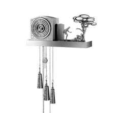 Christofle ジャルダン・エデン　マネークリップ　マルセルワンダース　蛙 Christofle ジャルダン・エデン マネークリップ マルセル