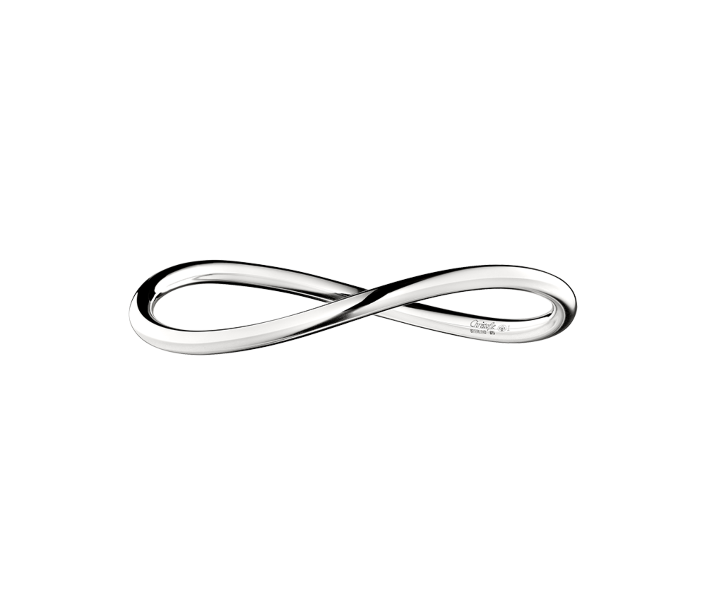 christofle thin bangle idole de christofle  sterling silver 0