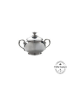 christofle Vintage Silvered Sugar Bowl
