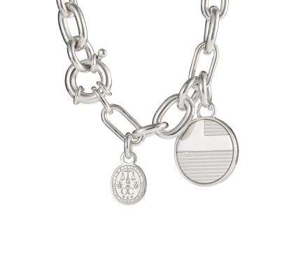 christofle sterling silver medal - ondulations 0