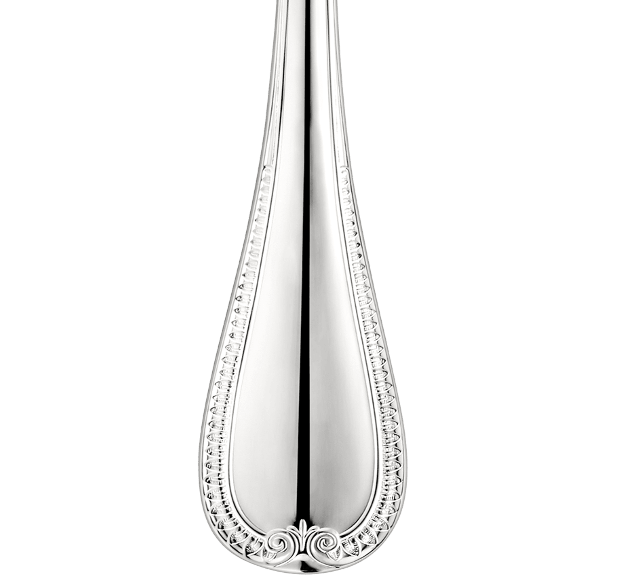 christofle serving fork malmaison  sterling silver 2