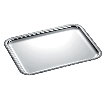 Silver plated Rectangular Tray - 36 x 28 cm
