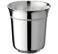 christofle baby cup perles  sterling silver 2
