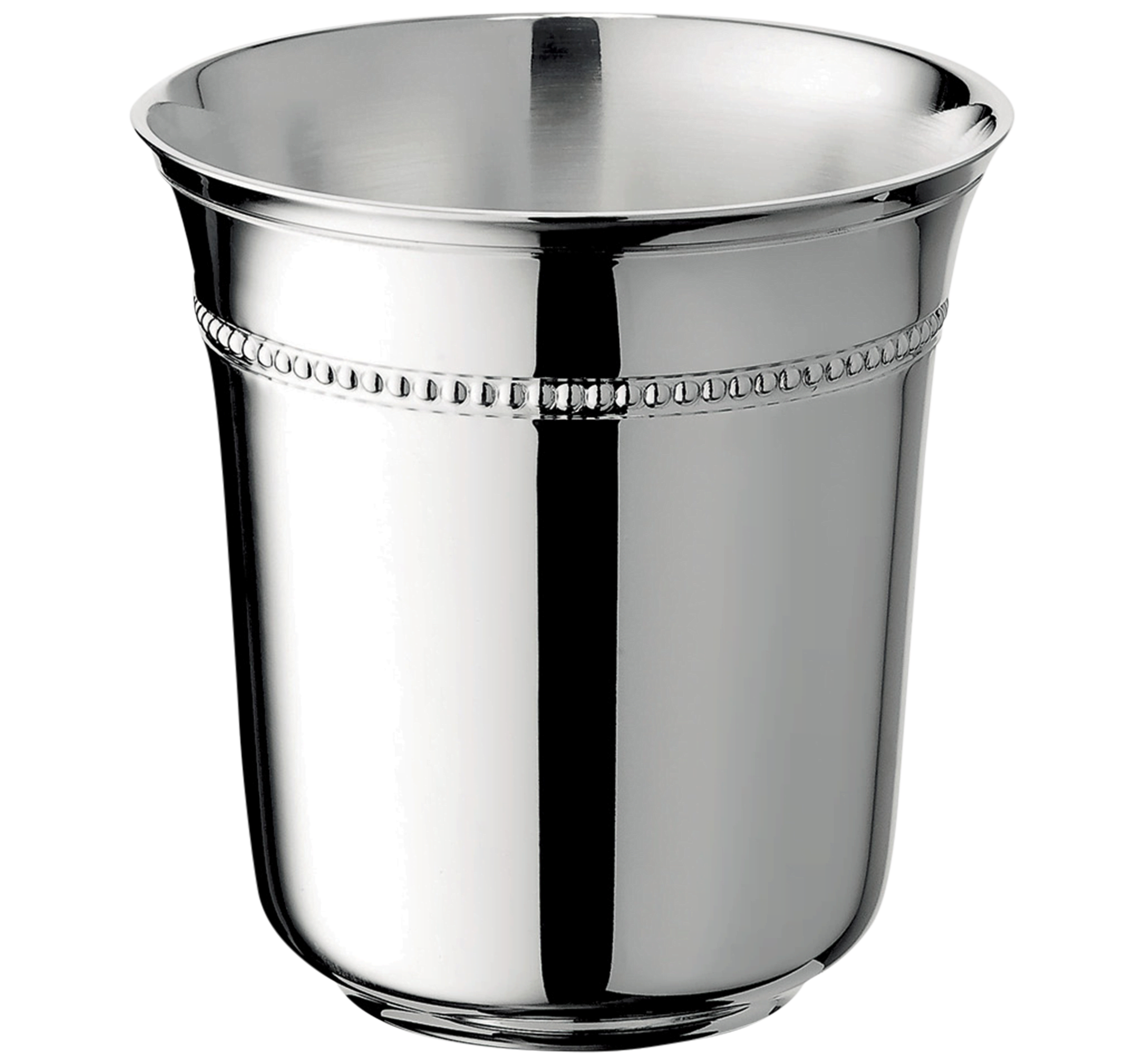 christofle baby cup perles  sterling silver 2