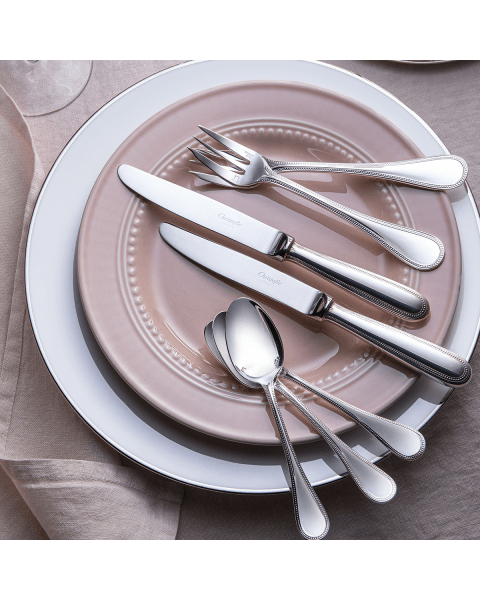 24-Piece Silver-Plated Flatware Set with Chest