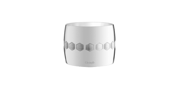 christofle napkin ring beebee  silver plated 2
