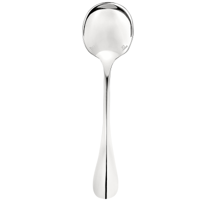 christofle silver-plated cream soup spoon  1