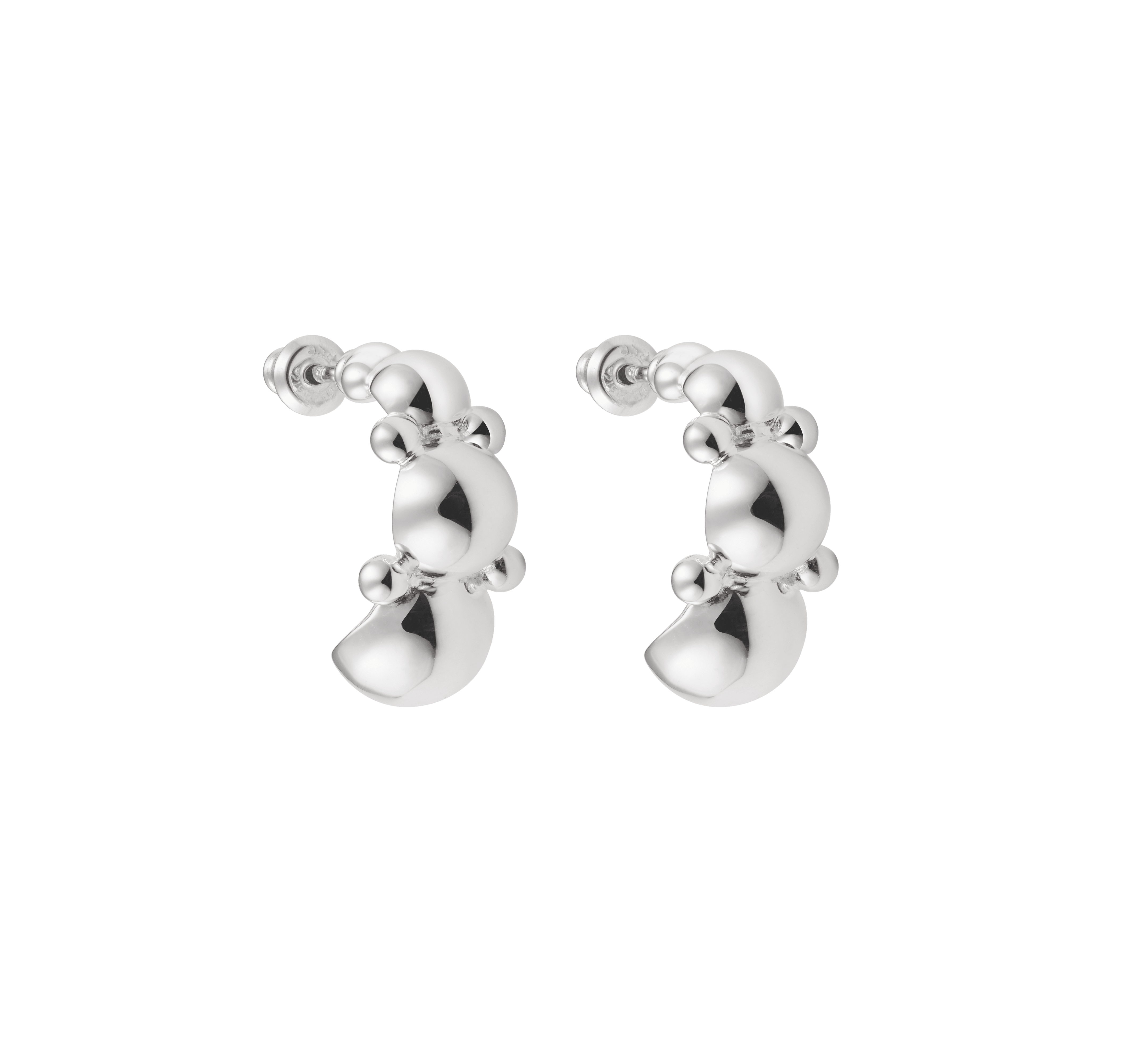christofle boucles d'oreilles en argent massif 1