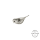 christofle Vintage Silvered Little Sparrow