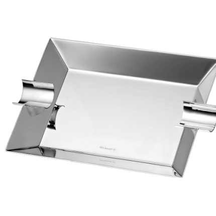 christofle silver-plated uni ashtray, large 1