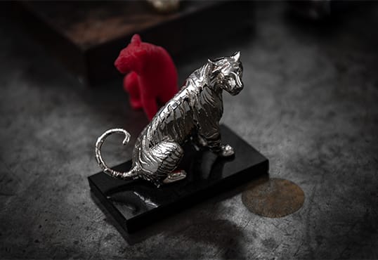 Tiger Small Size Haute Orfèvrerie - Christofle
