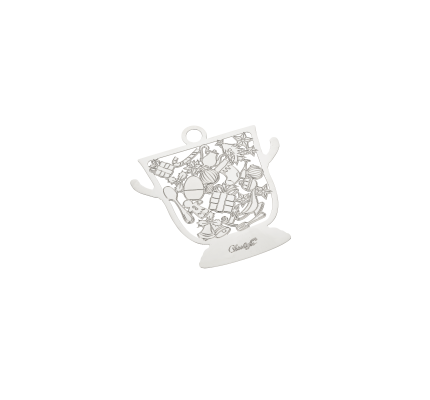 Champagne bucket Ornament - 2024