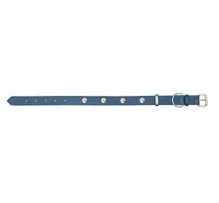 christofle collier en cuir de veau pour chien - taille 2 2