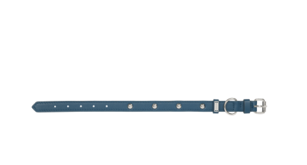 christofle calf leather collar - size 1 2
