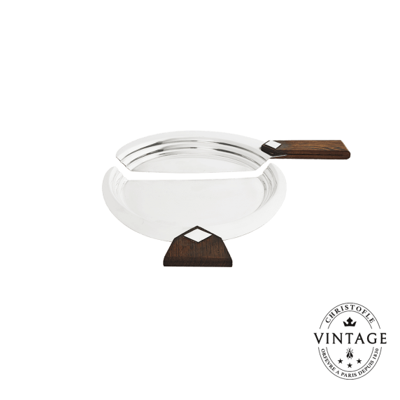 Vintage Silvered Crumb Tray Ondulations