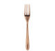 christofle Stainless steel table fork - copper colour