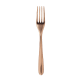 christofle stainless steel table fork - copper colour 2
