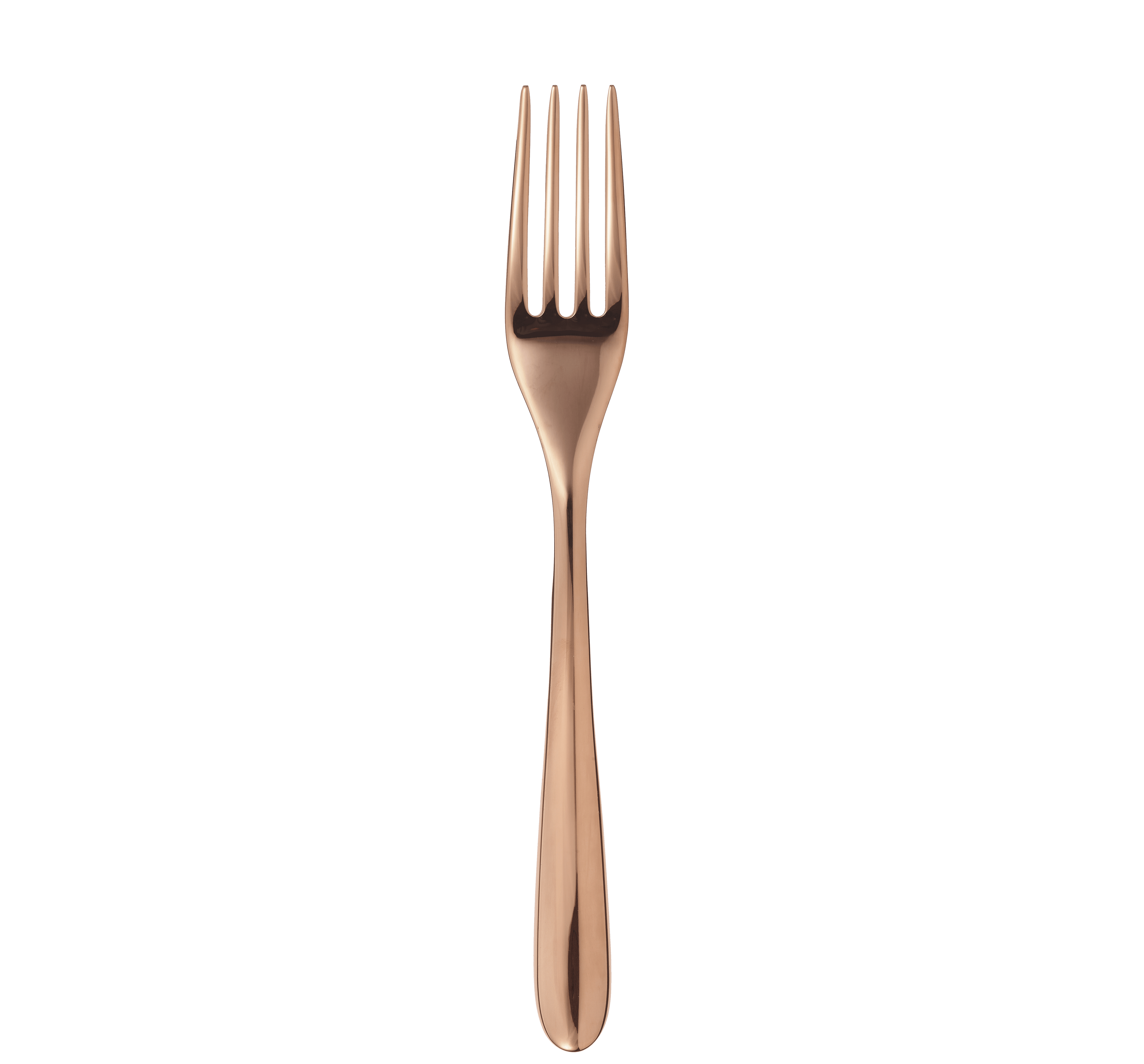 christofle copper stainless steel table fork  2